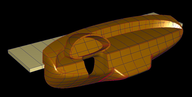 3D-CAD Daten f?r Clay Modell Instrumententafel
